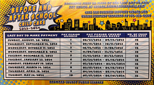 School Info / Before & After Care